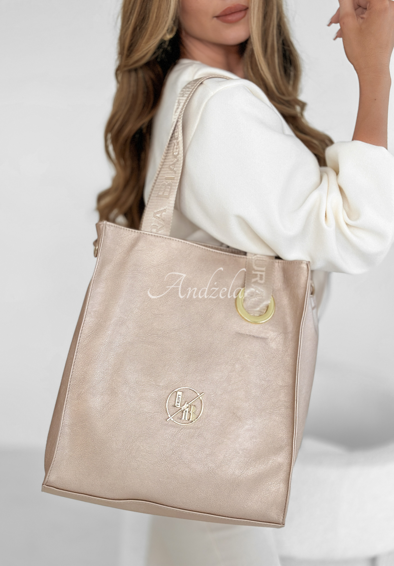 Ledertasche Regal Elegance Gold