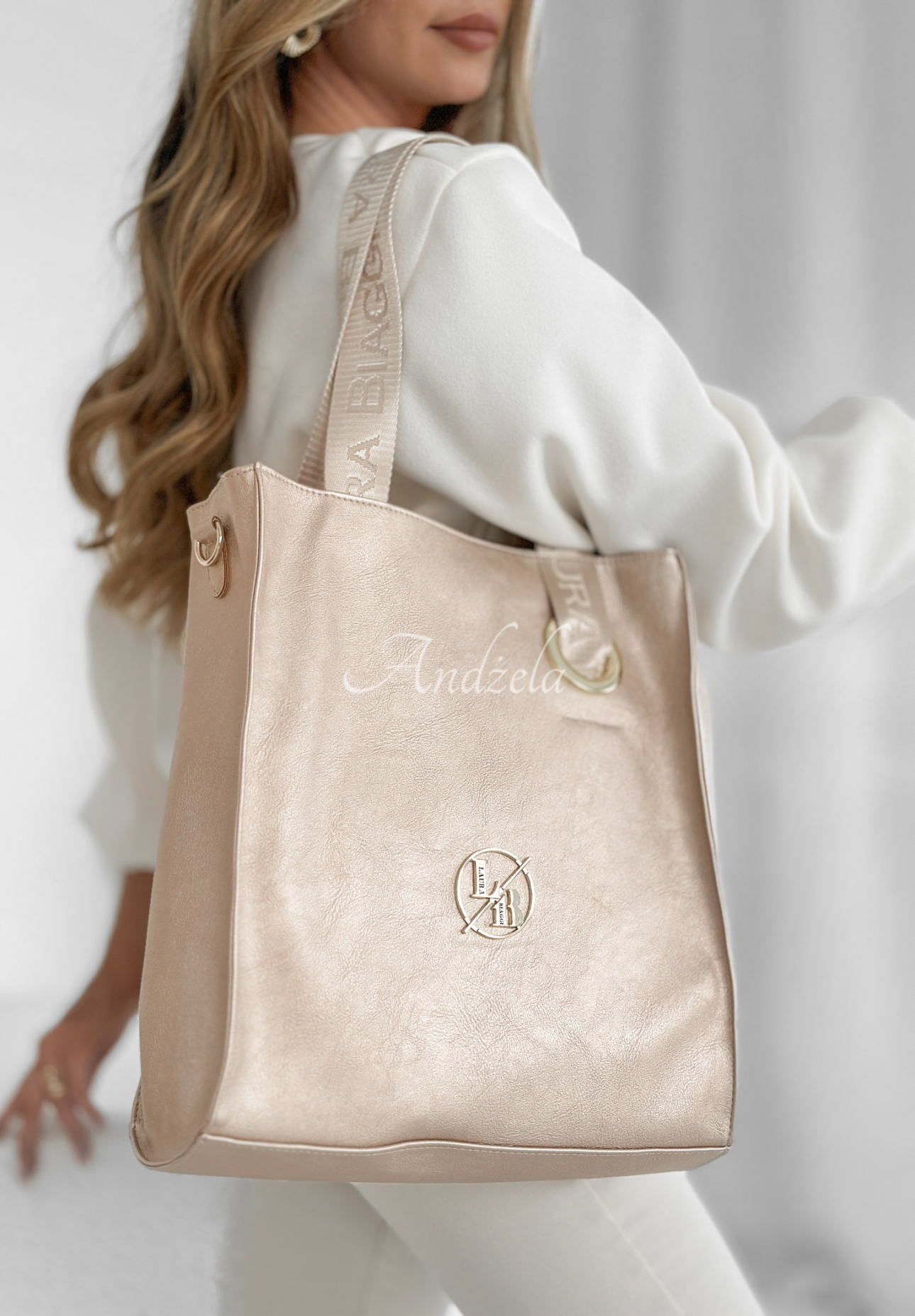 Ledertasche Regal Elegance Gold