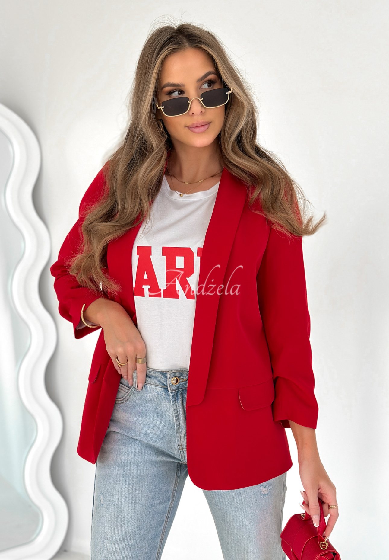 Premium classic jacket red