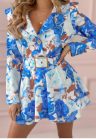 Jumpsuit Blazer Celebrate It All biało-Blau