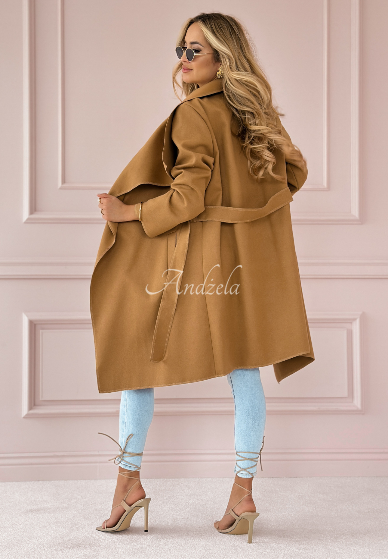 Not By Chance camel coat