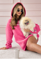 Sweatshirt z nadrukiem MC Fashion Show Rosa