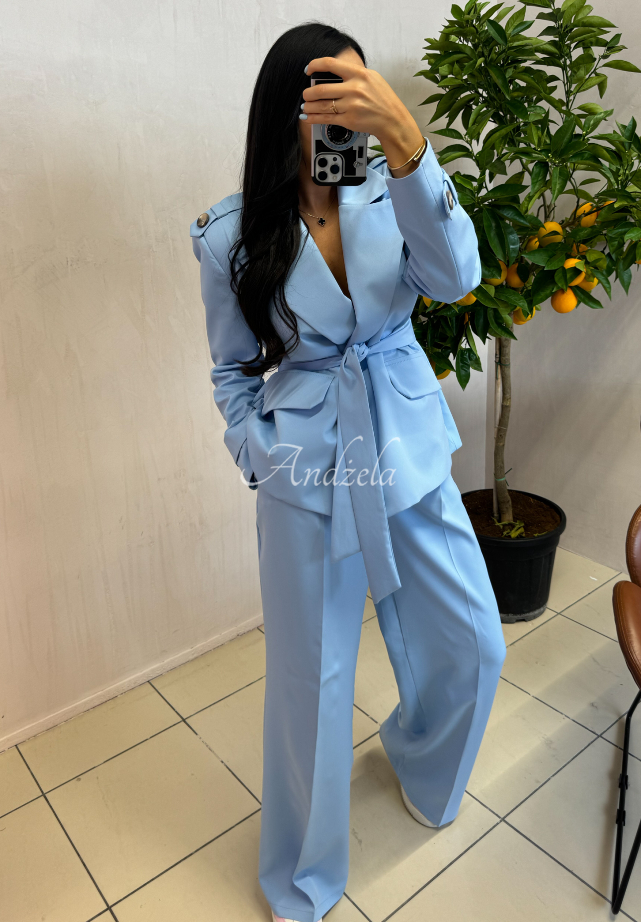 La Milla Magic We Made blue blazer