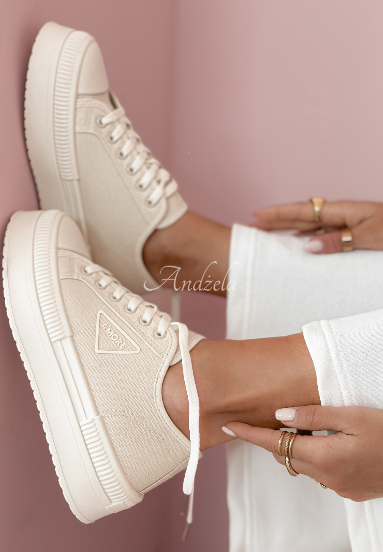 Sneakers About Amore Beige