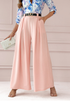 Material Hose wide leg Enjoy Every Moment Puderrosa