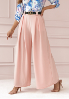 Material Hose wide leg Enjoy Every Moment Puderrosa