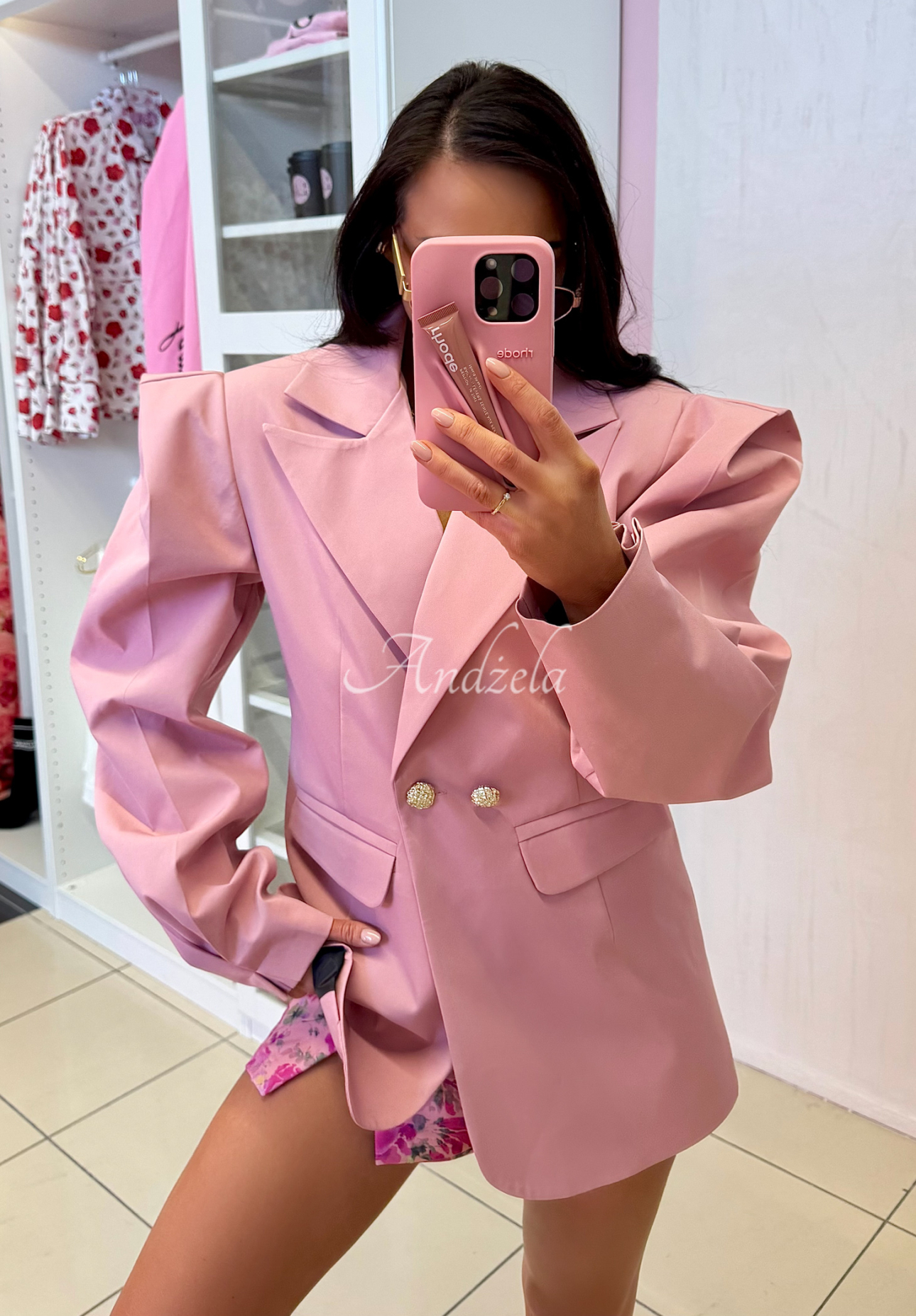 La Milla Getting Over You jacket powder pink