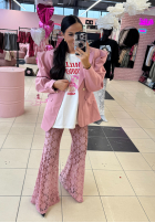 T-shirt z nadrukiem La Milla Summer Lover biały