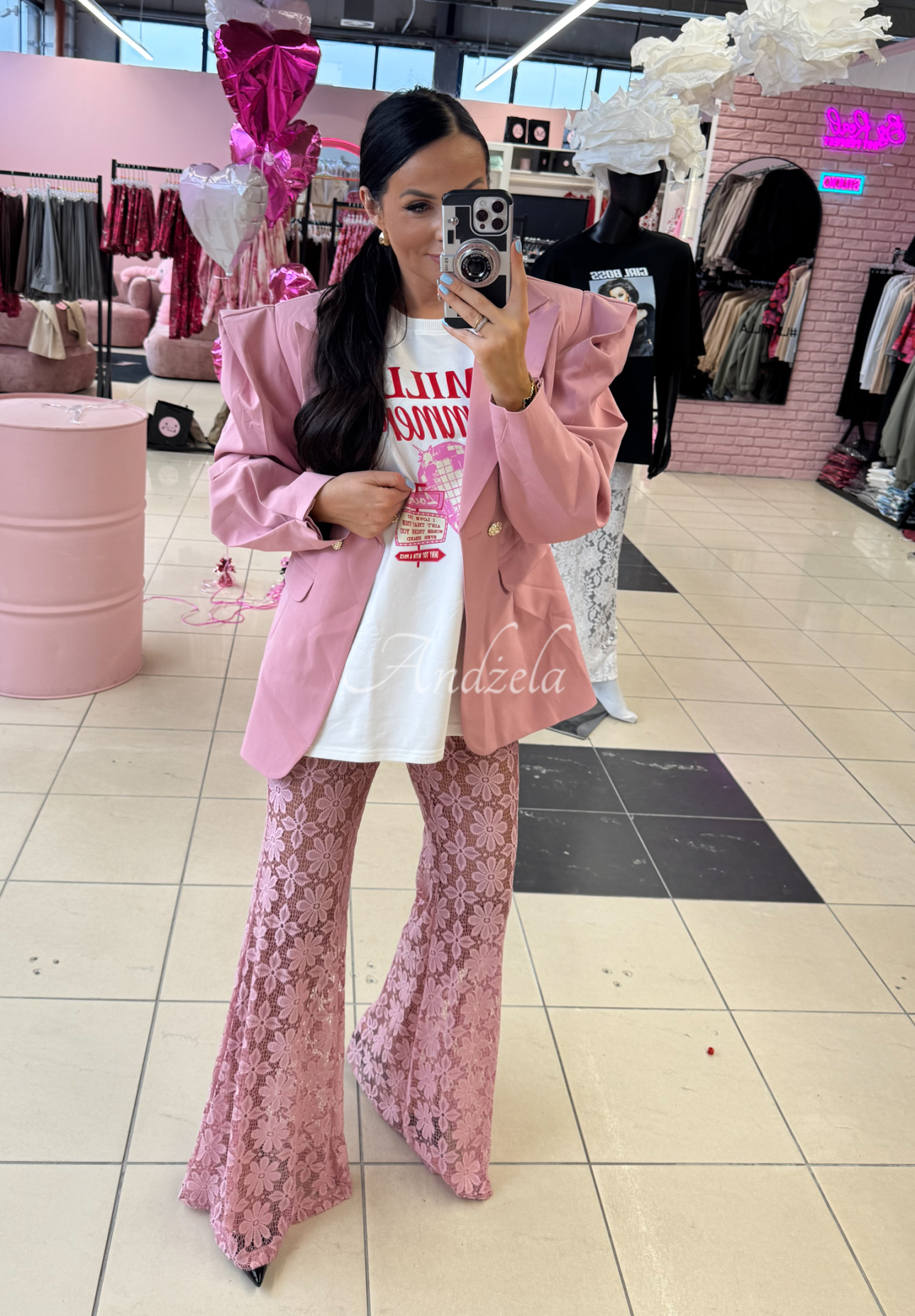 La Milla Summer Lover printed T-shirt white