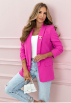 Klassisch Blazer Premium Fuchsia