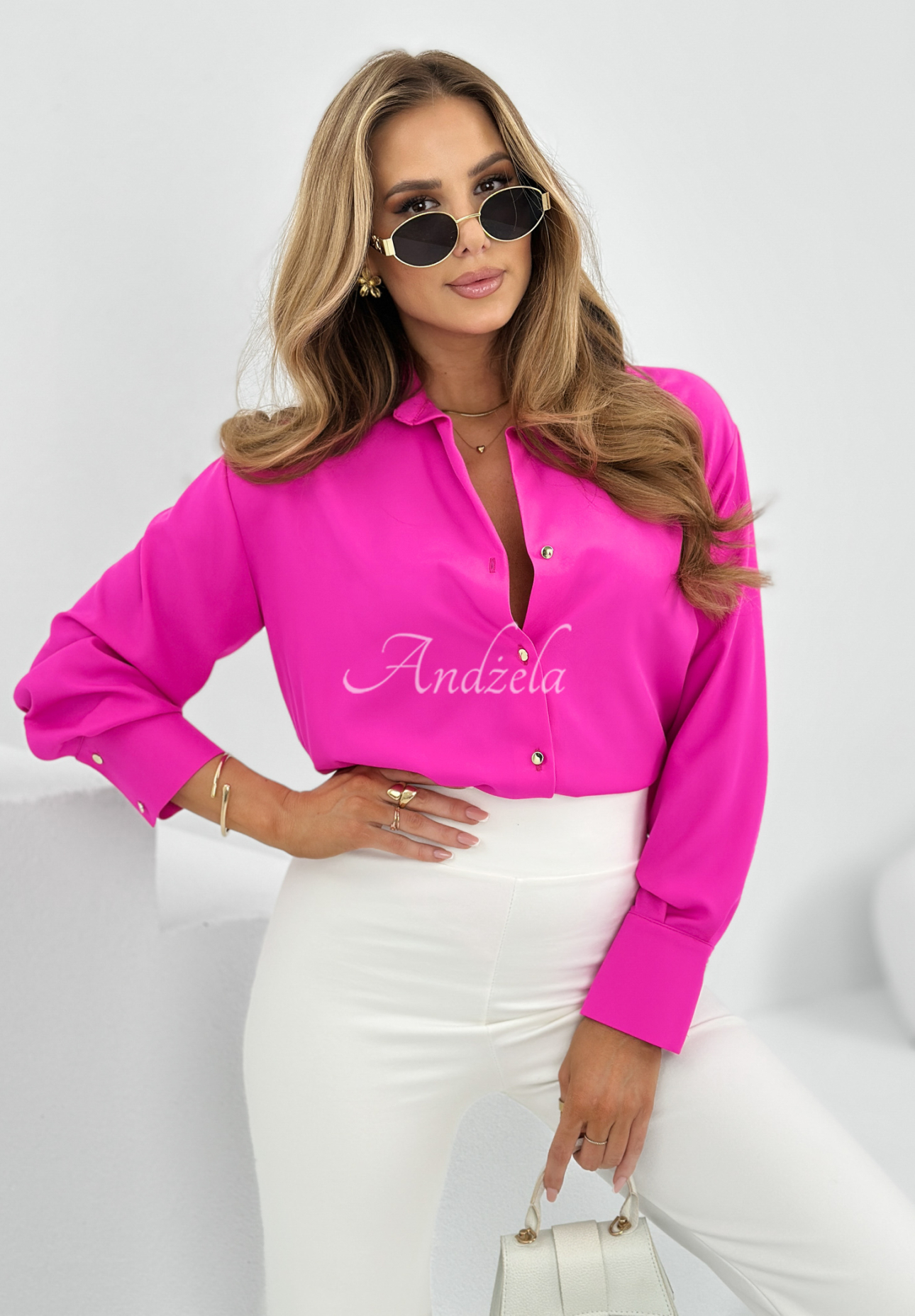 Koszula Doing Great fuksjowa