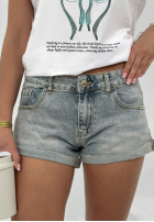 Jeans Shorts Sun Please Blau