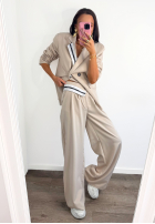 Material Hose wide leg La Milla Exclusive Beige