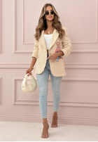 Blazer z misiem Bear Delight Beige