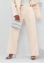 Eleganckie spodnie wide leg My Necessity beżowe