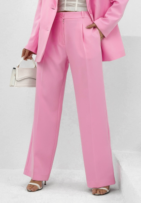 Elegant My Necessity wide leg pants pink