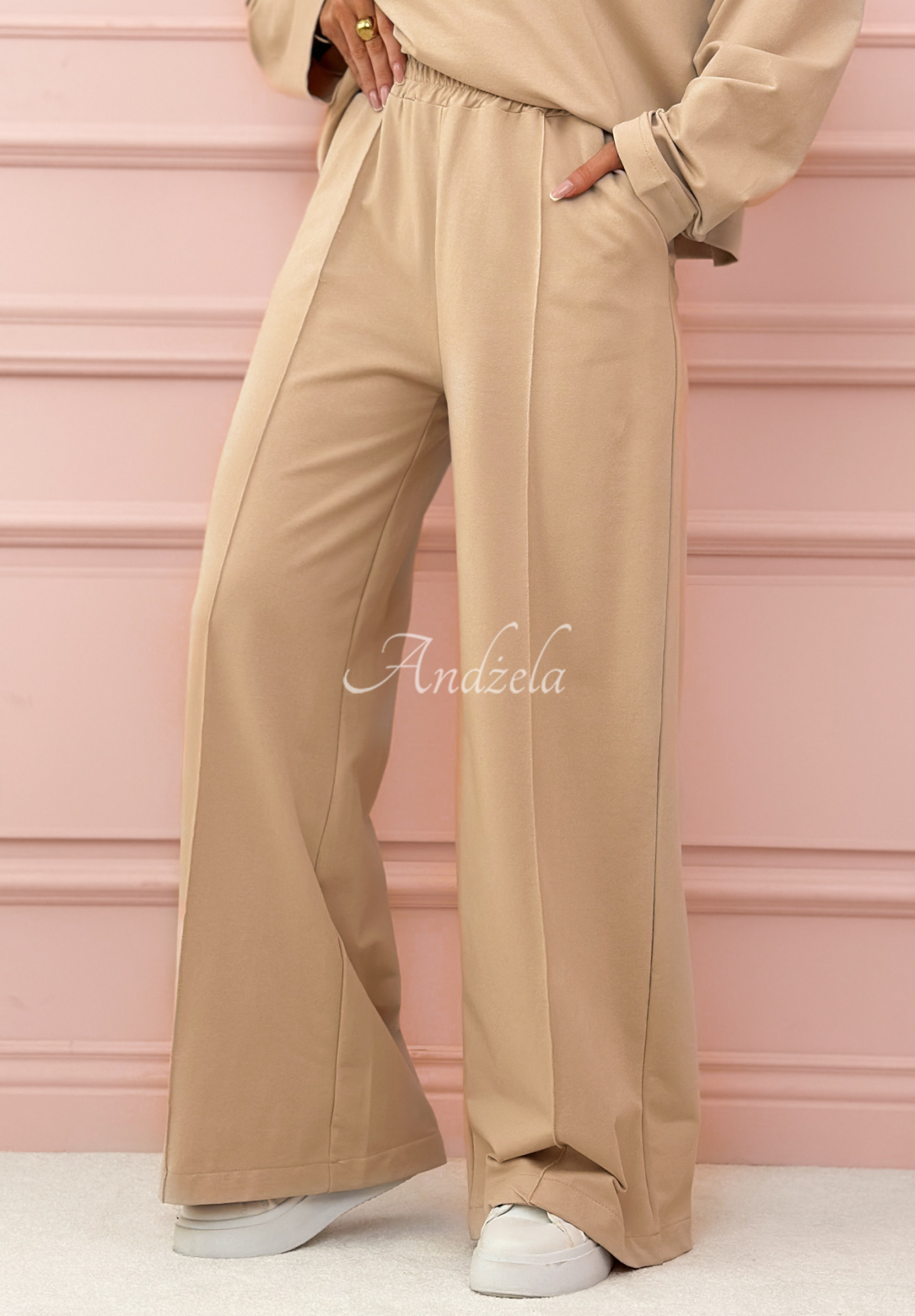 Come Home sweatshirt set beige