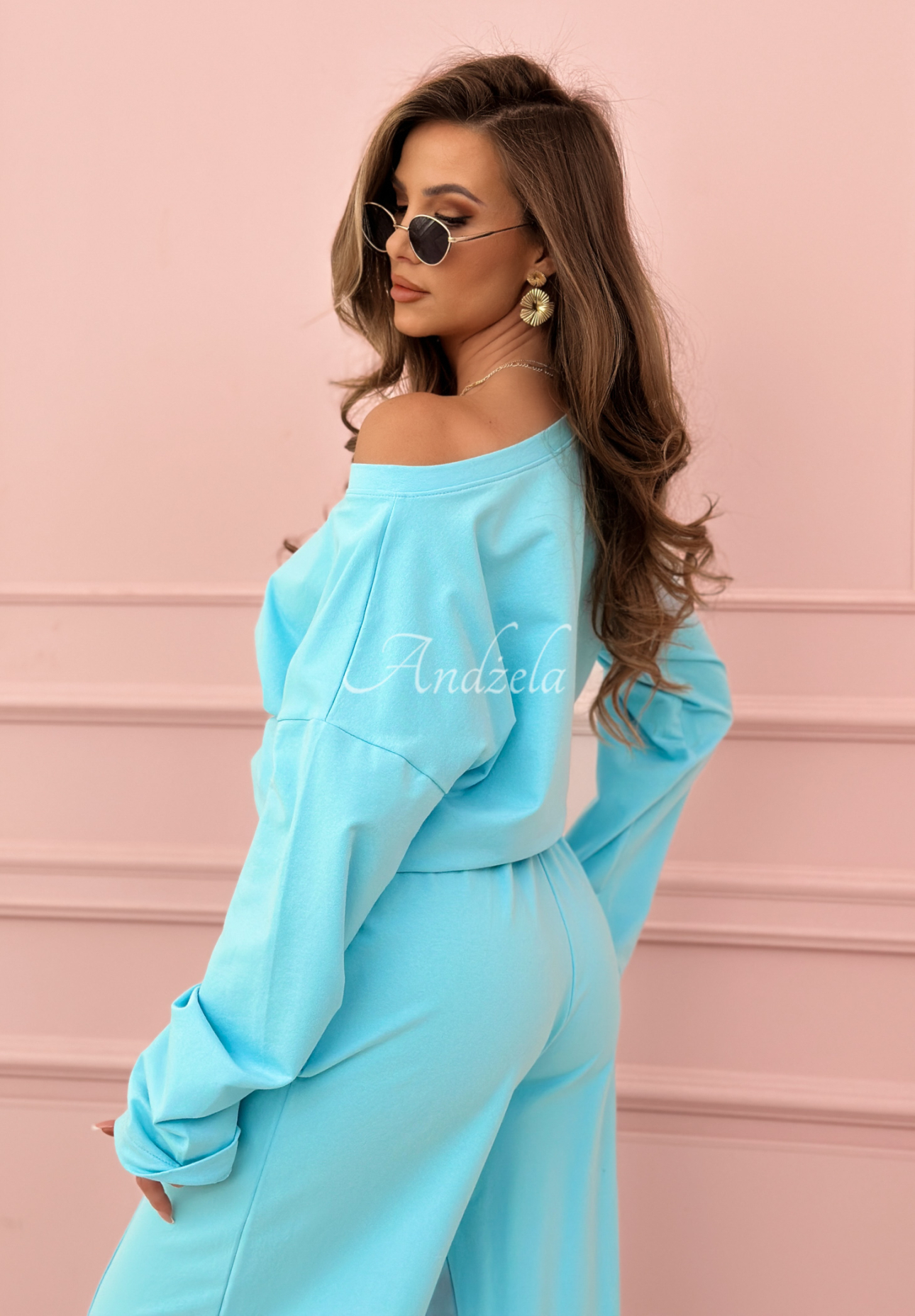 Come Home blue tracksuit set