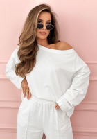 Komplet dresowy Come Home ecru