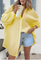 Muślinowa koszula Avery bananowa