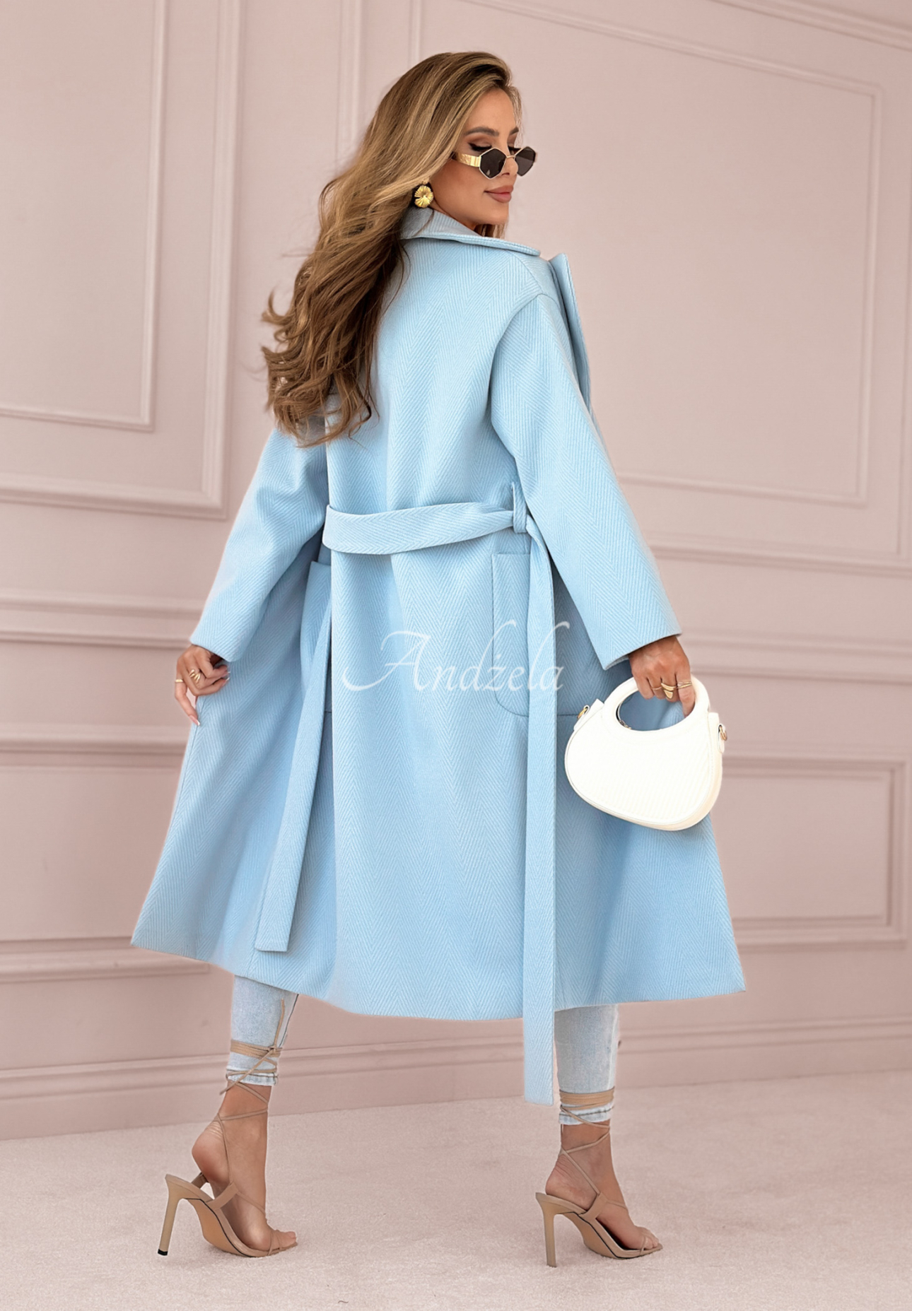 Colors Of Spring long coat blue
