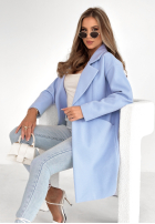 Płaszcz High Expectations jasnoniebieski