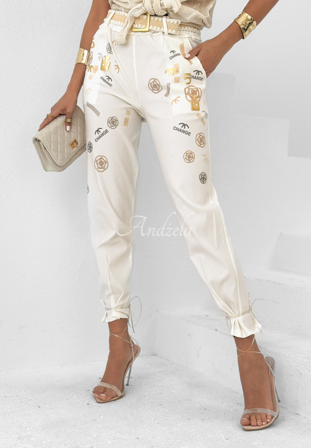 Abigail - Bequeme Bedruckte Hose main image 1