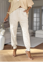 Spodnie dresowe Flawless Fusion beżowe