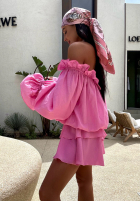 Spódnico-spodenki La Milla Spring Is In The Air różowe