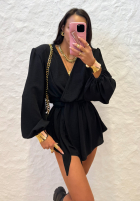 Krótki Jumpsuit La Milla Keep On Shining Schwarz