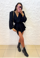 Krótki Jumpsuit La Milla Keep On Shining Schwarz