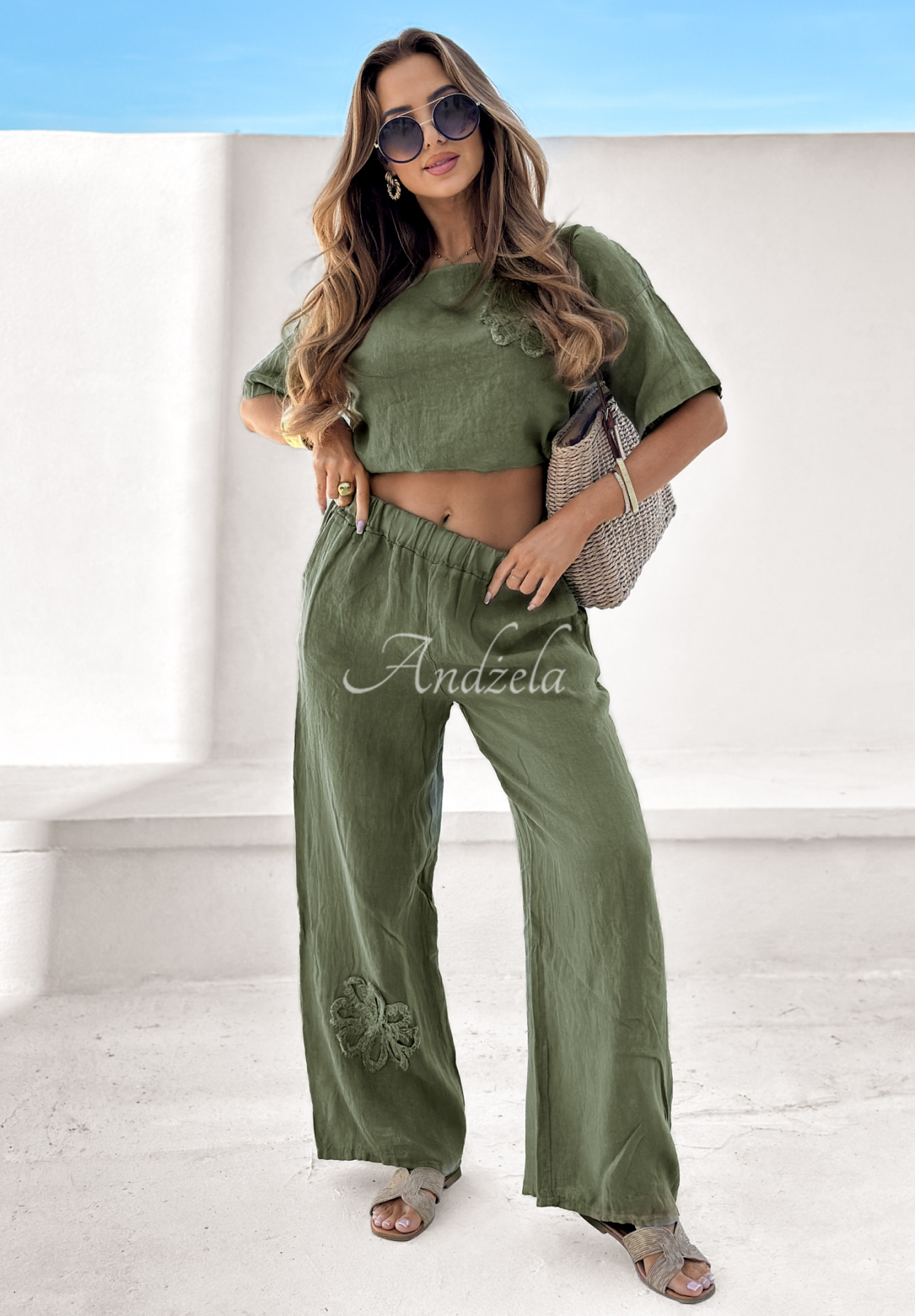 Leinenhose Empty Beach Khaki