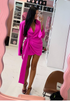 Krótki Jumpsuit z paskiem La Milla Don't Waste Time Rosa