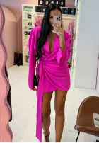 Krótki Jumpsuit z paskiem La Milla Don't Waste Time Rosa