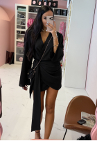 Krótki Jumpsuit z paskiem La Milla Don't Waste Time Schwarz