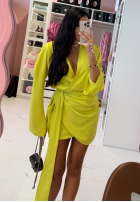 Krótki Jumpsuit z paskiem La Milla Don't Waste Time Limette