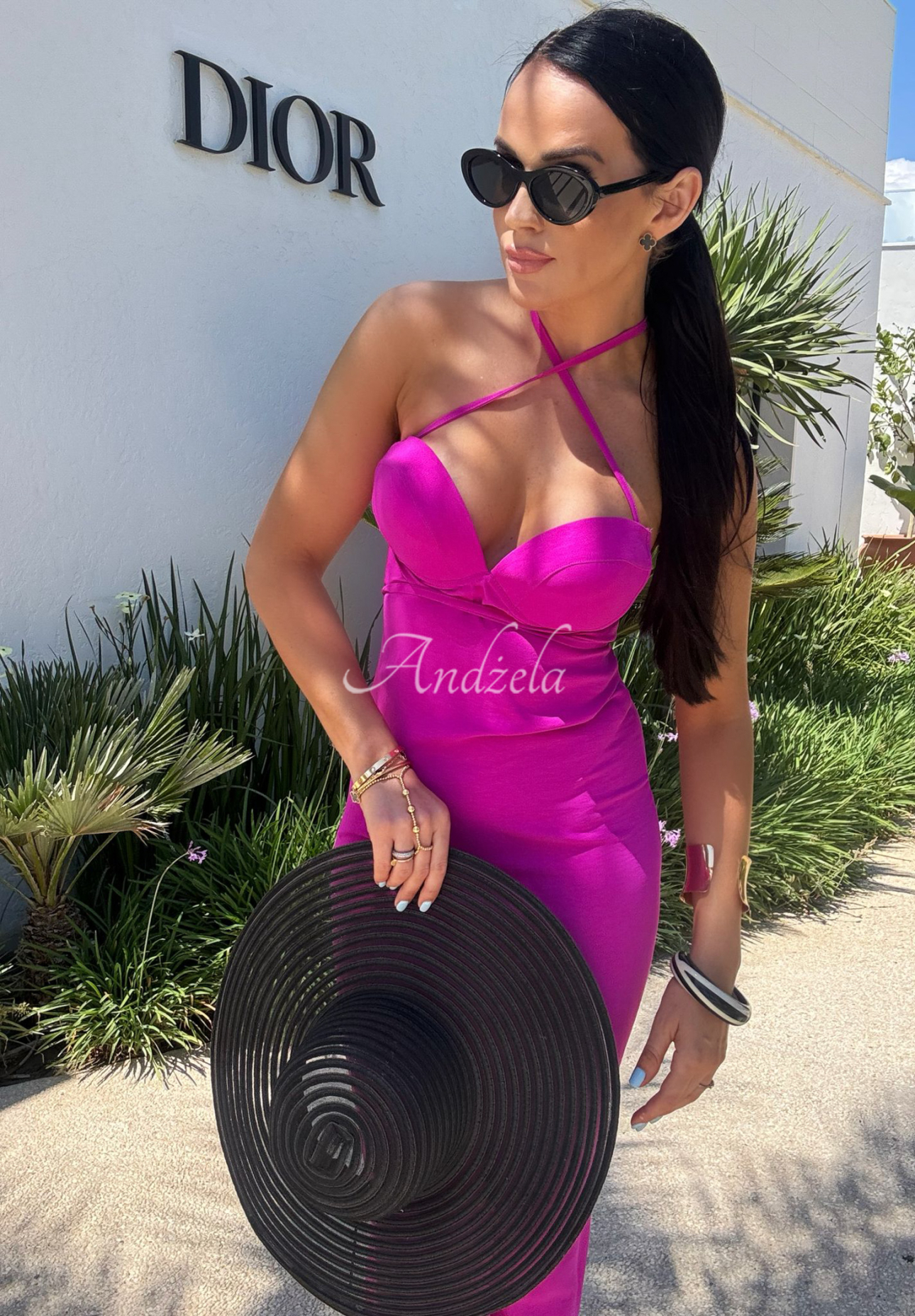 Maxikleid La Milla Remember About Me Fuchsia