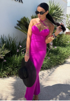 Kleid maxi La Milla Remember About Me Fuchsia