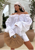 Spódnico-spodenki La Milla Spring Is In The Air białe