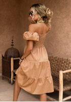 Kleid z bufkami Dreaming Of The Sun Camel