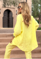 Lniana Hemd Sun Symphony Bananengelb