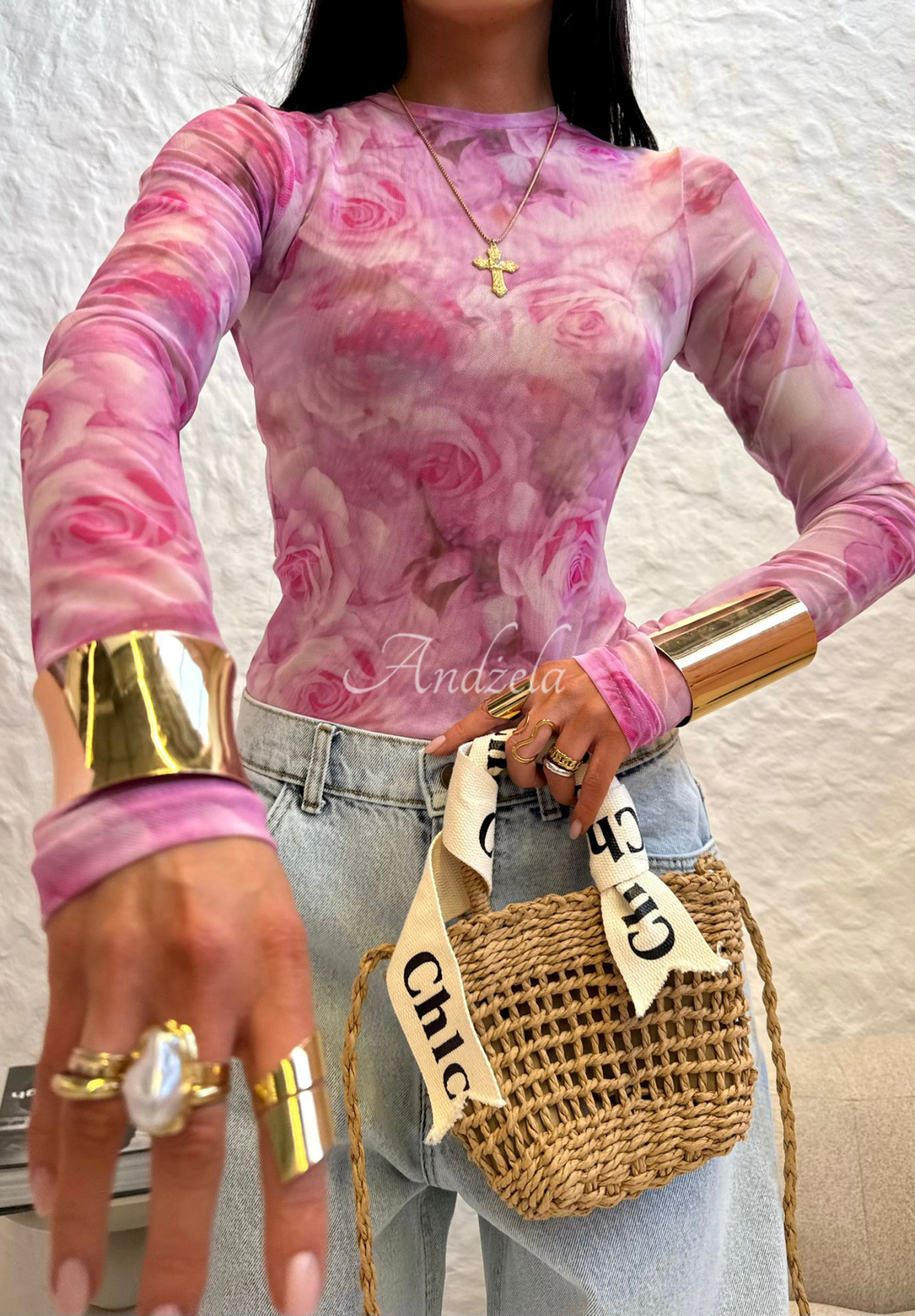 Rosenbluse La Milla Pink Dream Puderrosa