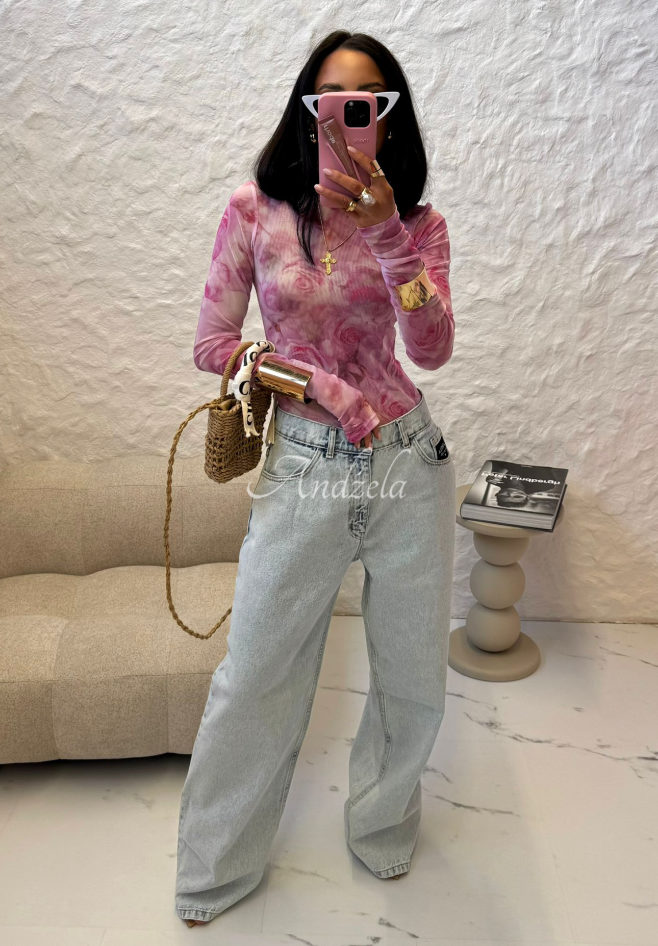 Rosenbluse La Milla Pink Dream Puderrosa