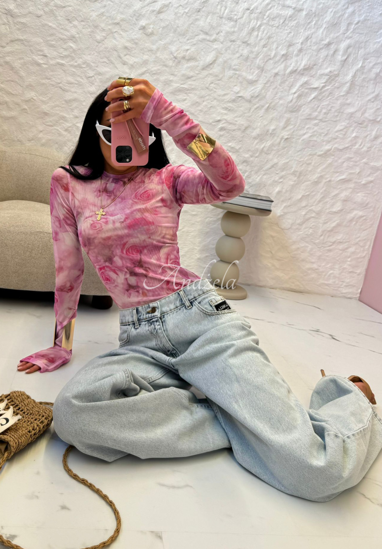 Rosenbluse La Milla Pink Dream Puderrosa