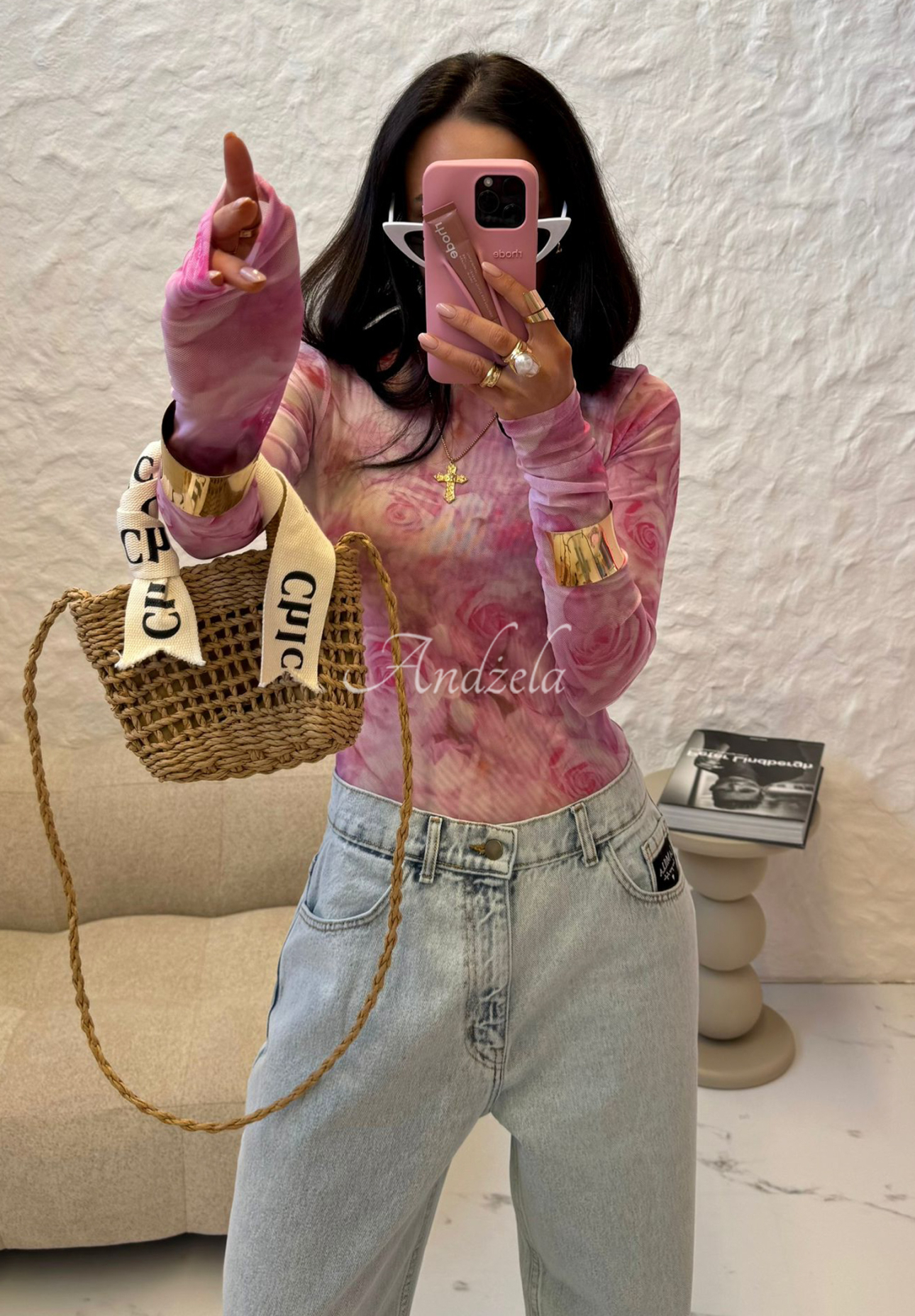 Rosenbluse La Milla Pink Dream Puderrosa