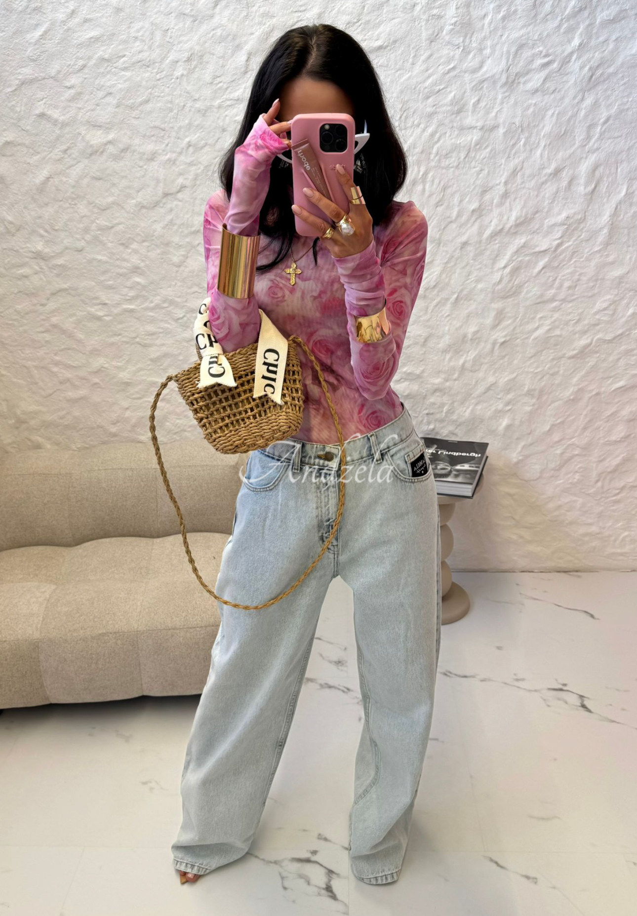Rosenbluse La Milla Pink Dream Puderrosa