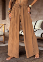 Material Hose wide leg In Cairo Camel