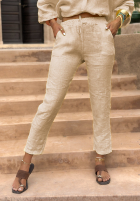 Material Hose Afternoon Sun Beige