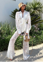 Koronkowe Hose La Milla Lace Elegance Weiß