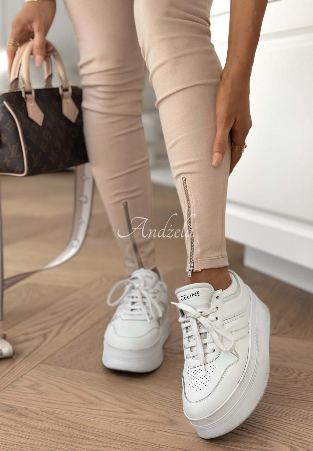 Leggings mit Reißverschlüssen But I Am Beige